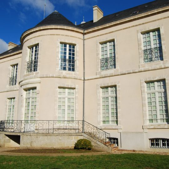 fenêtres bois cintrées en plan