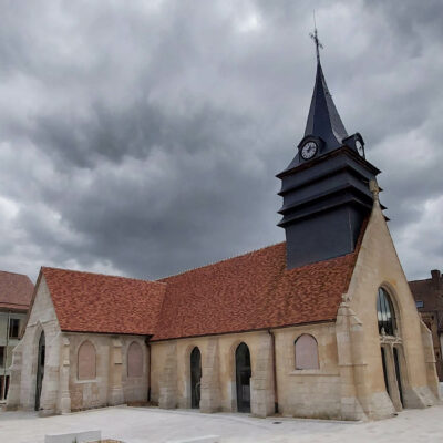 restauration église le Vaudreuill